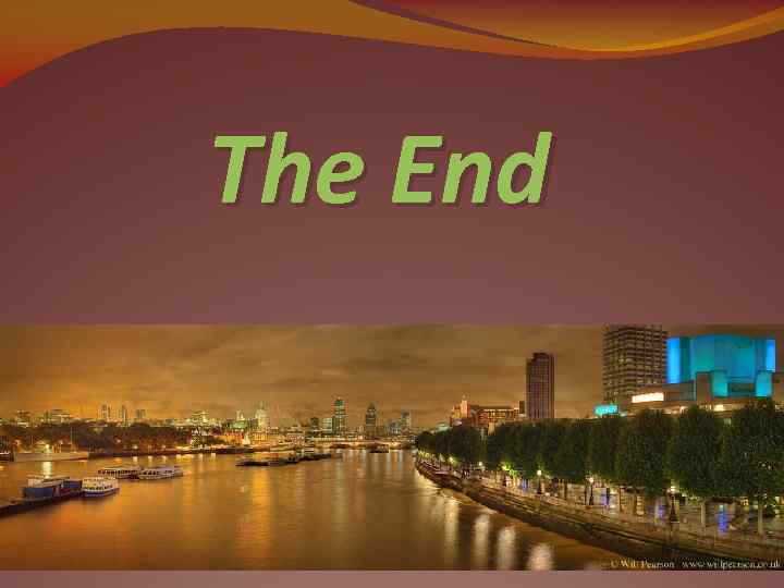 The End 
