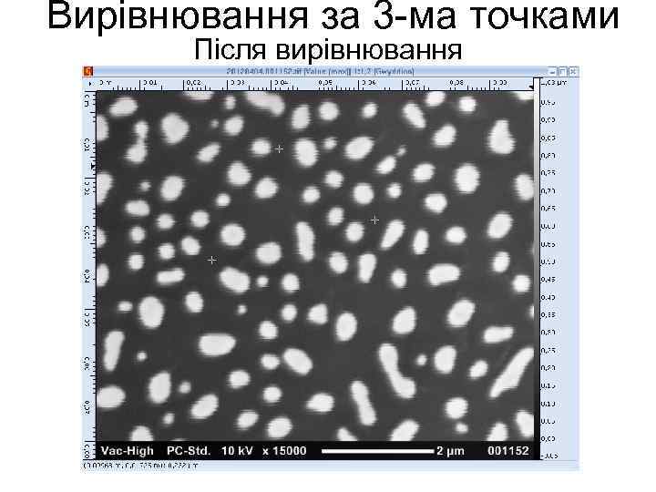 Вирівнювання за 3 -ма точками Після вирівнювання 