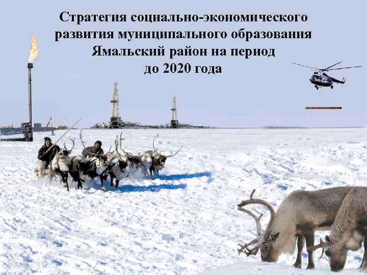 Стратегия социально-экономического развития муниципального образования Ямальский район на период до 2020 года 
