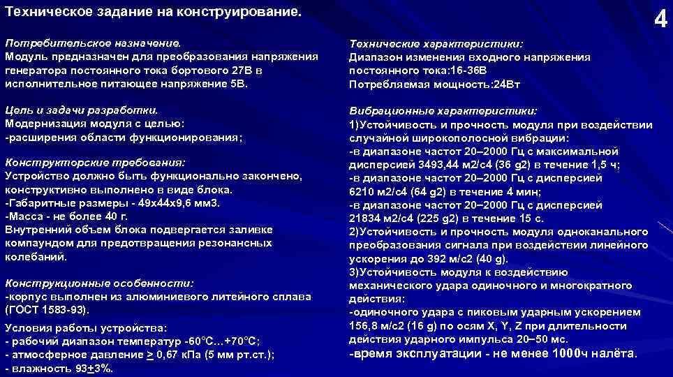 Модуль преобразования напряжения.