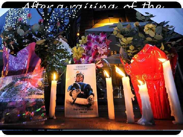 After a raising of the Olympic flag and performing the hymn of Canada there