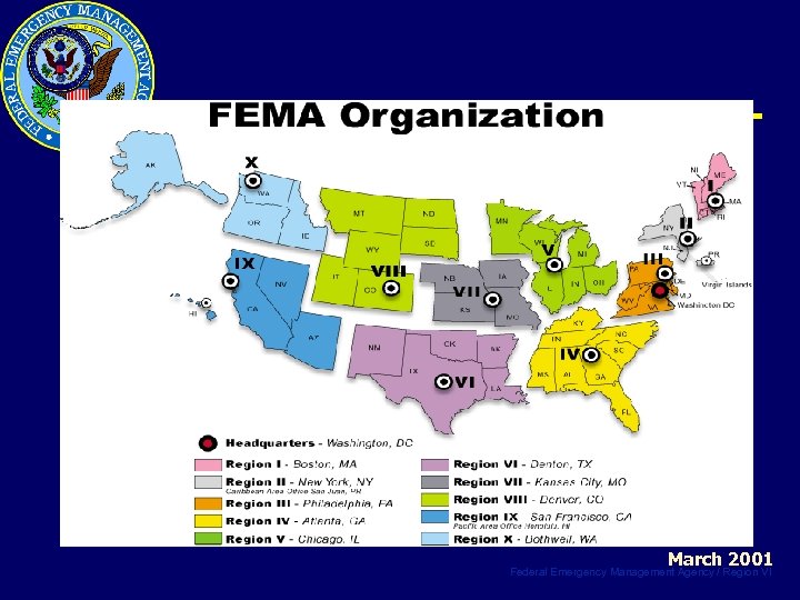 March 2001 Federal Emergency Management Agency / Region VI.