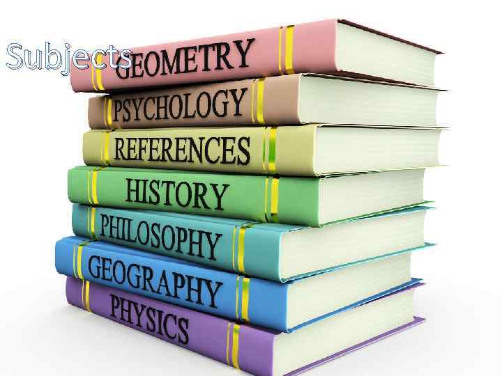 Subjects 