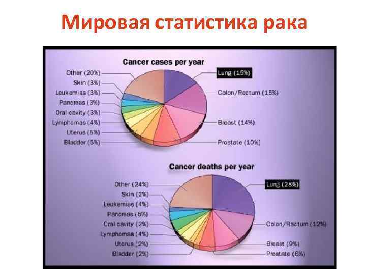 Мировая статистика рака 
