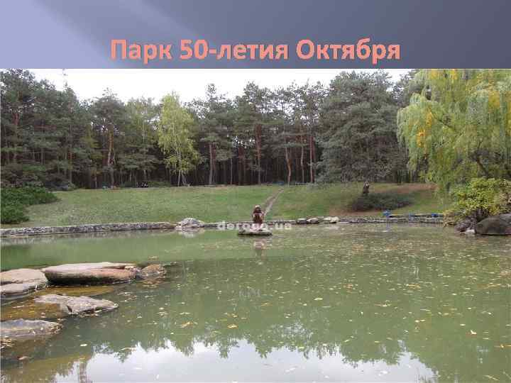 Парк 50 -летия Октября 