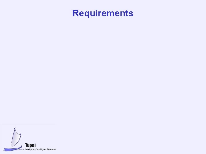 Requirements 
