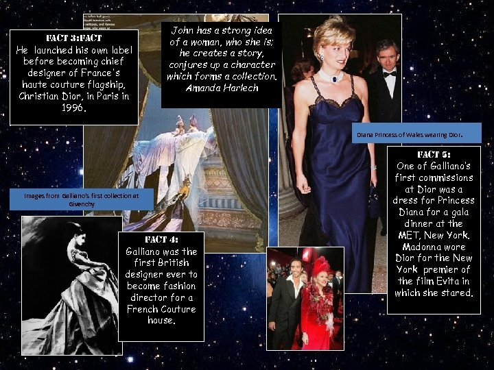 Fact 3: Fact He launched his own label before becoming chief designer of France's