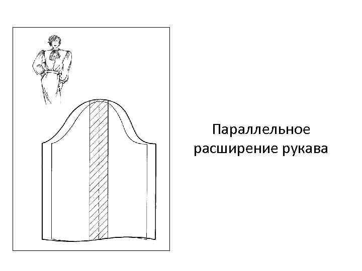 Параллельное расширение рукава 