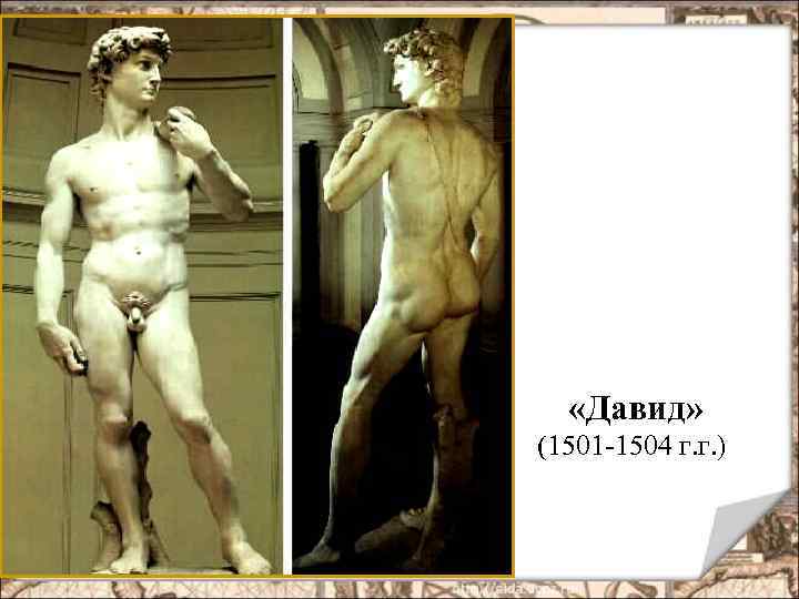 «Давид» (1501 -1504 г. г. ) 
