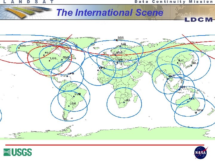The International Scene l Landsat has a 