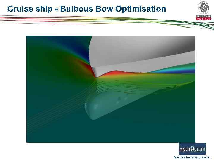 Cruise ship - Bulbous Bow Optimisation Expertise in Marine Hydrodynamics 
