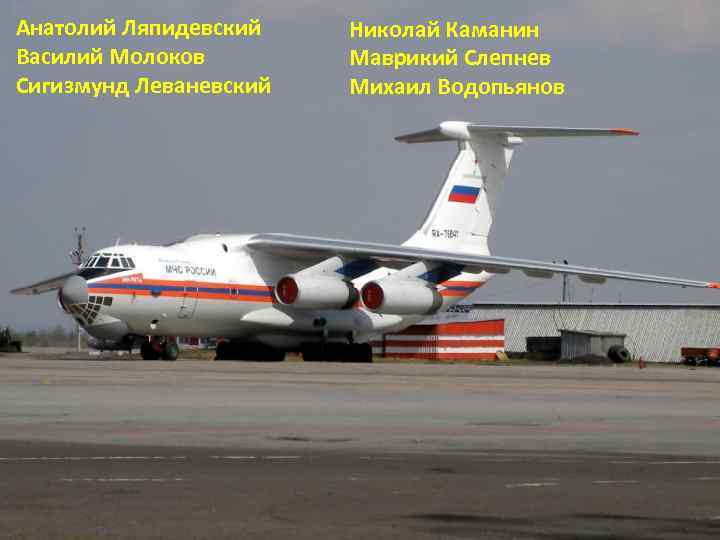 Анатолий Ляпидевский Василий Молоков Сигизмунд Леваневский Николай Каманин Маврикий Слепнев Михаил Водопьянов 17 