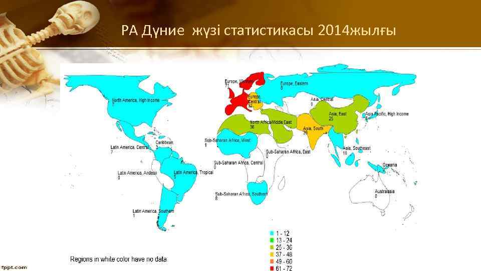 РА Дүние жүзі статистикасы 2014 жылғы 