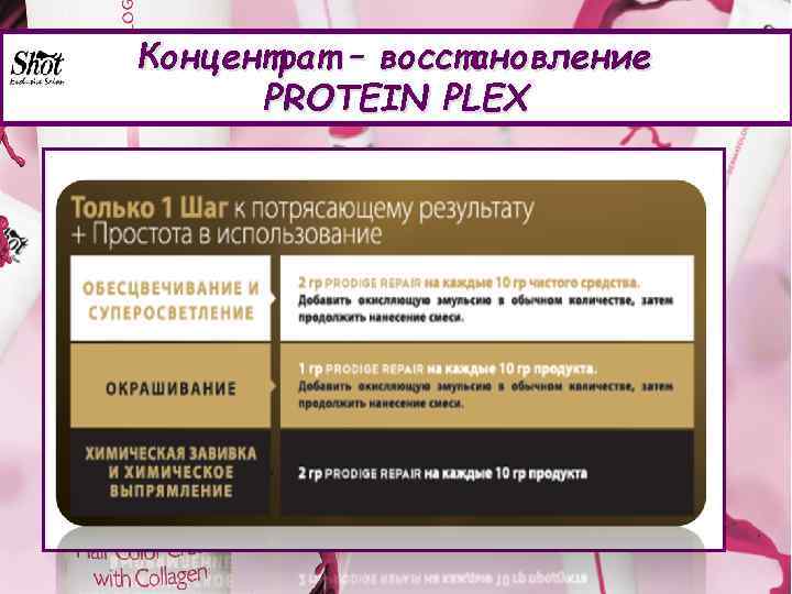 Концентрат – восстановление PROTEIN PLEX 