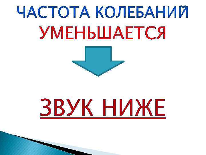 УМЕНЬШАЕТСЯ ЗВУК НИЖЕ 