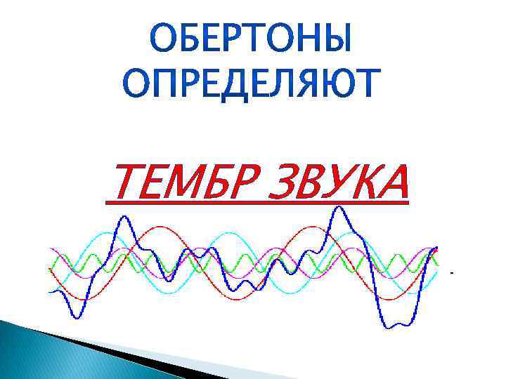 ТЕМБР ЗВУКА 