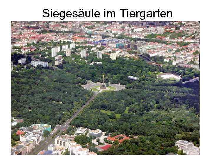 Siegesäule im Tiergarten 