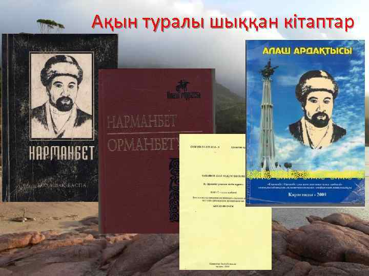 Ақын туралы шыққан кітаптар 