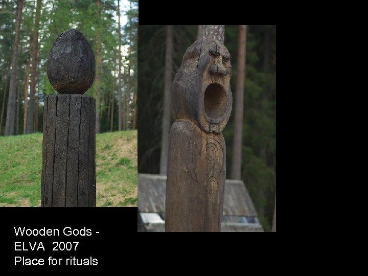 Wooden Gods ELVA 2007 Place for rituals 