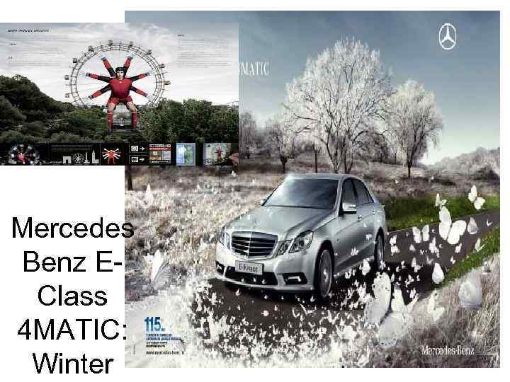 Mercedes Benz EClass 4 MATIC: Winter 