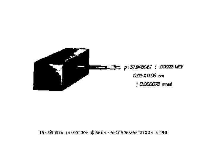 Так бачать циклотрон фізики - експериментатори в ФВЕ 