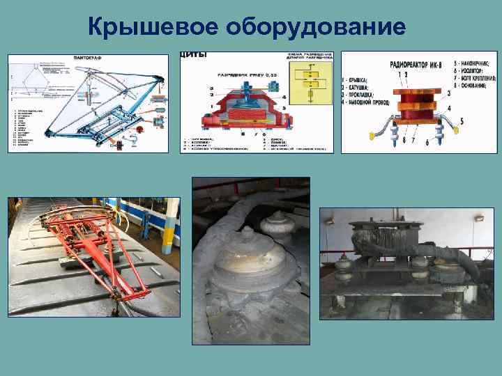 Подвагонное оборудование моторного вагона