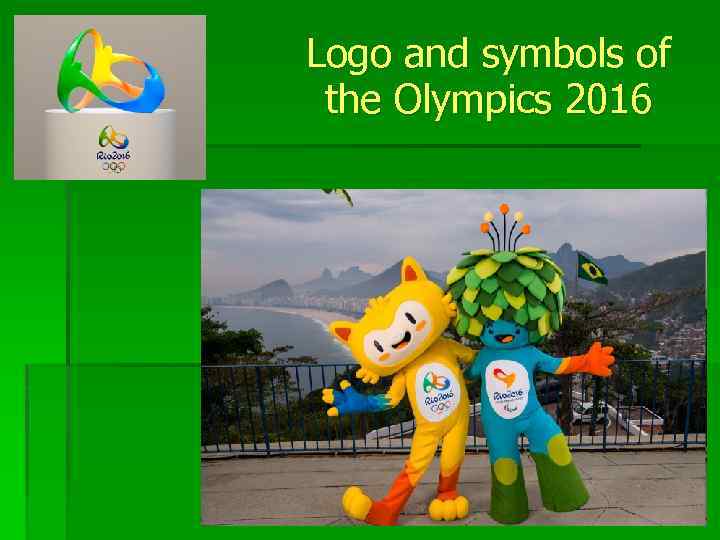 Logo and symbols of the Olympics 2016 