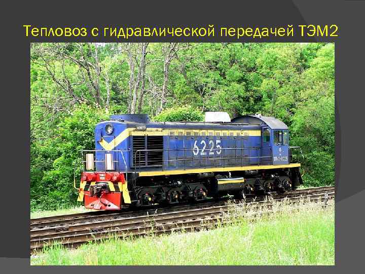 Тепловоз с гидравлической передачей ТЭМ 2 