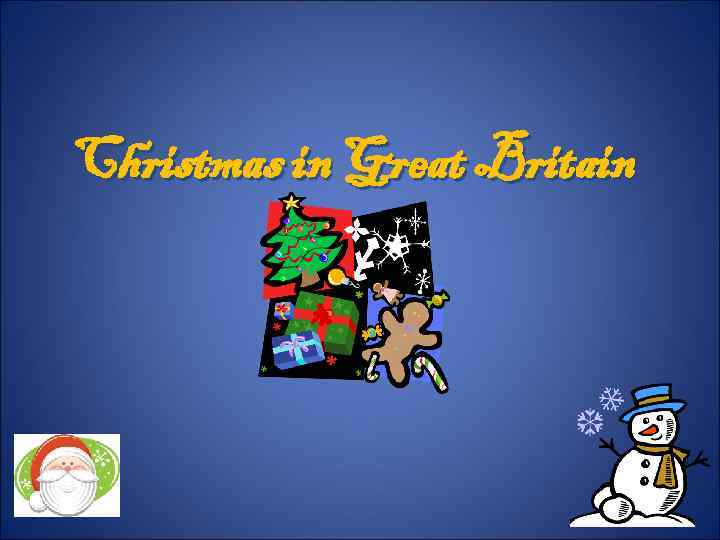 Christmas in Great Britain 