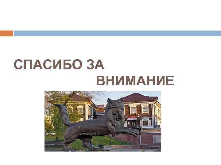 СПАСИБО ЗА ВНИМАНИЕ 