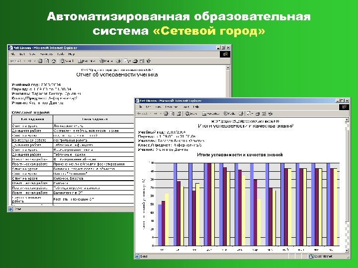 Автоматизированная образовательная система «Сетевой город» 