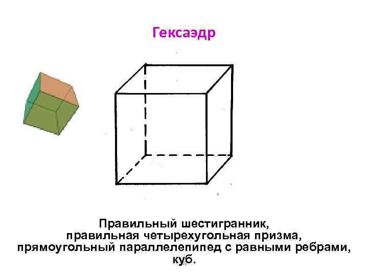 Прямая четырехугольная призма рисунок