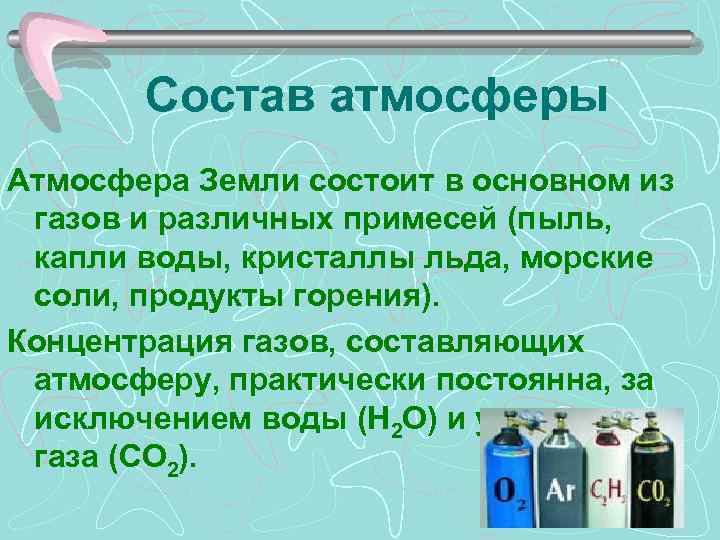 Какой газ составляет