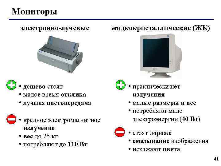 Плазма плюсы и минусы. ЖК монитор излучение сзади. Электронно лучевые мониторы характеристики. Преимущества жидкокристаллического монитора. Преимущества электронно лучевого монитора.