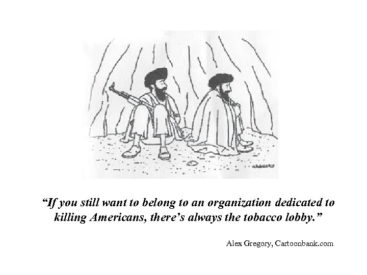 “If you still want to belong to an organization dedicated to killing Americans, there’s