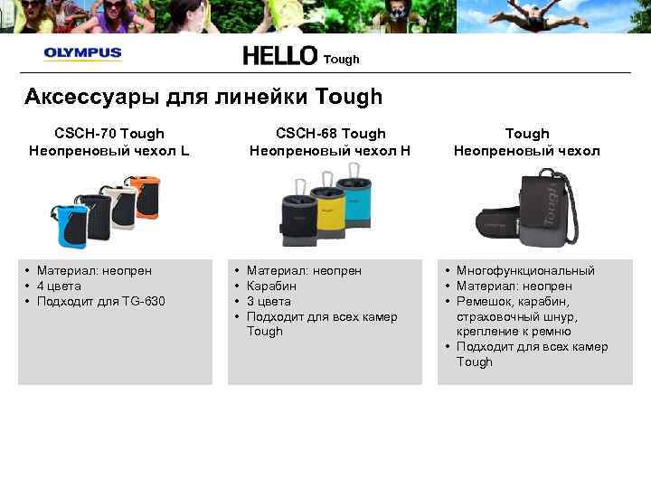 Tough Аксессуары для линейки Tough CSCH-70 Tough Неопреновый чехол L • Материал: неопрен •