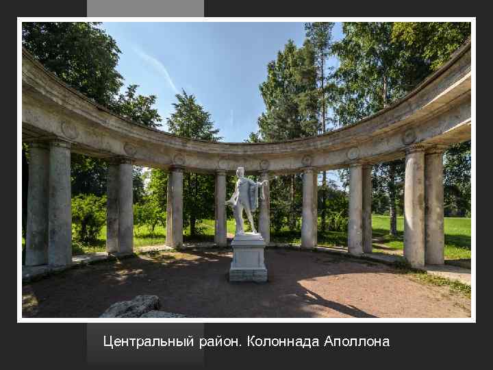 Центральный район. Колоннада Аполлона 