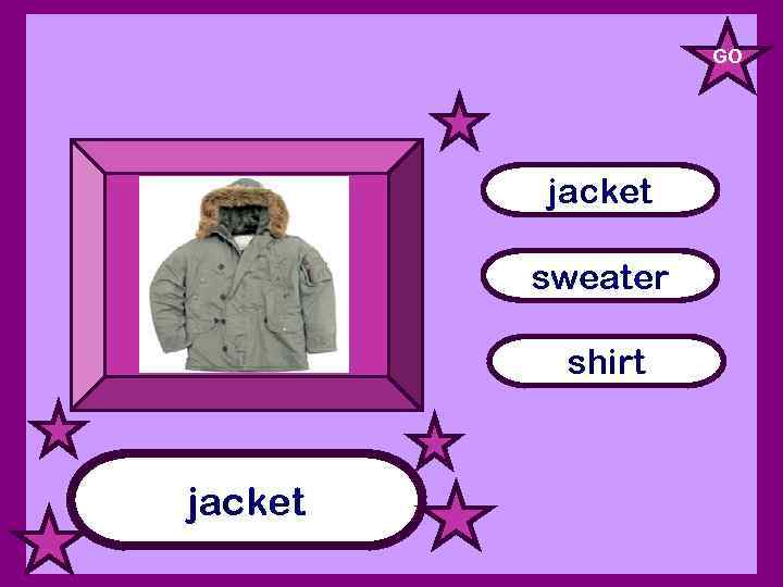 GO jacket sweater shirt jacket 
