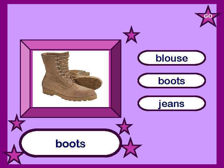 GO blouse boots jeans boots 