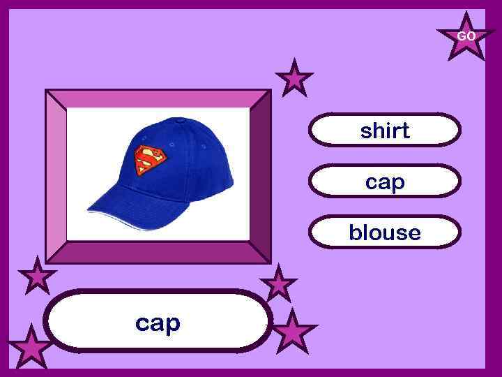 GO shirt cap blouse cap 