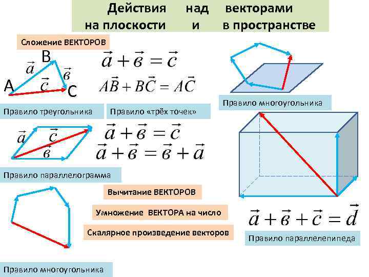 Векторы на плоскости