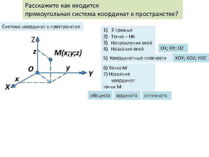 Постройте прямоугольную систему координат. Прямоугольная система координат в пространстве. Макет прямоугольной системы координат в пространстве. Координатная система в пространстве. Правая система координат направление осей.