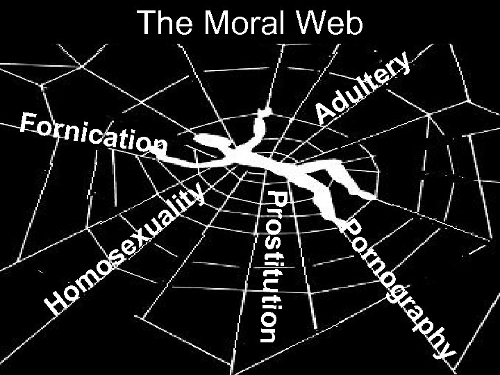 The Moral Web ry te ul d A Fornica tion hy p ra og