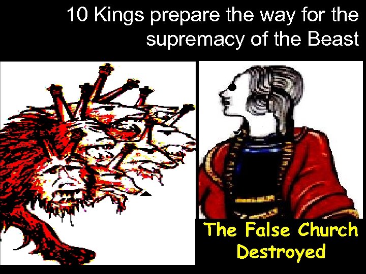 10 Kings prepare the way for the supremacy of the Beast The False Church