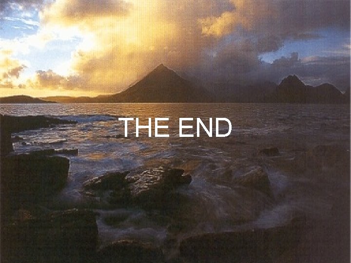 THE END 