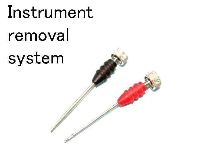 Instrument removal system 