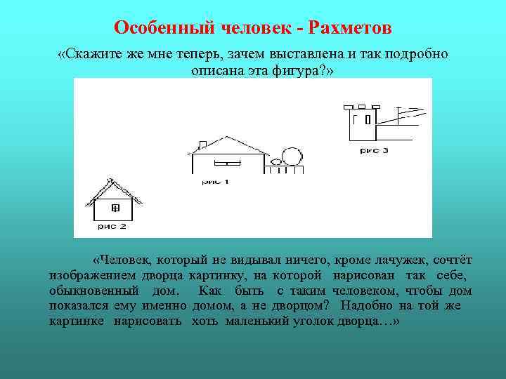 Особенный человек - Рахметов «Скажите же мне теперь, зачем выставлена и так подробно описана