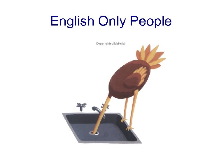English Only People 
