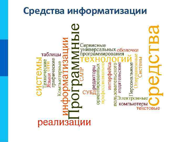Средства информатизации 