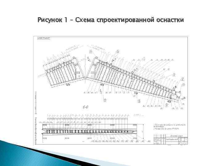 Рисунок 1 – Схема спроектированной оснастки 